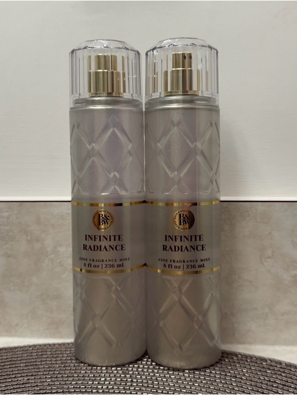 NWT BBW Infinite Radiance Fine Fragrance Mist Set